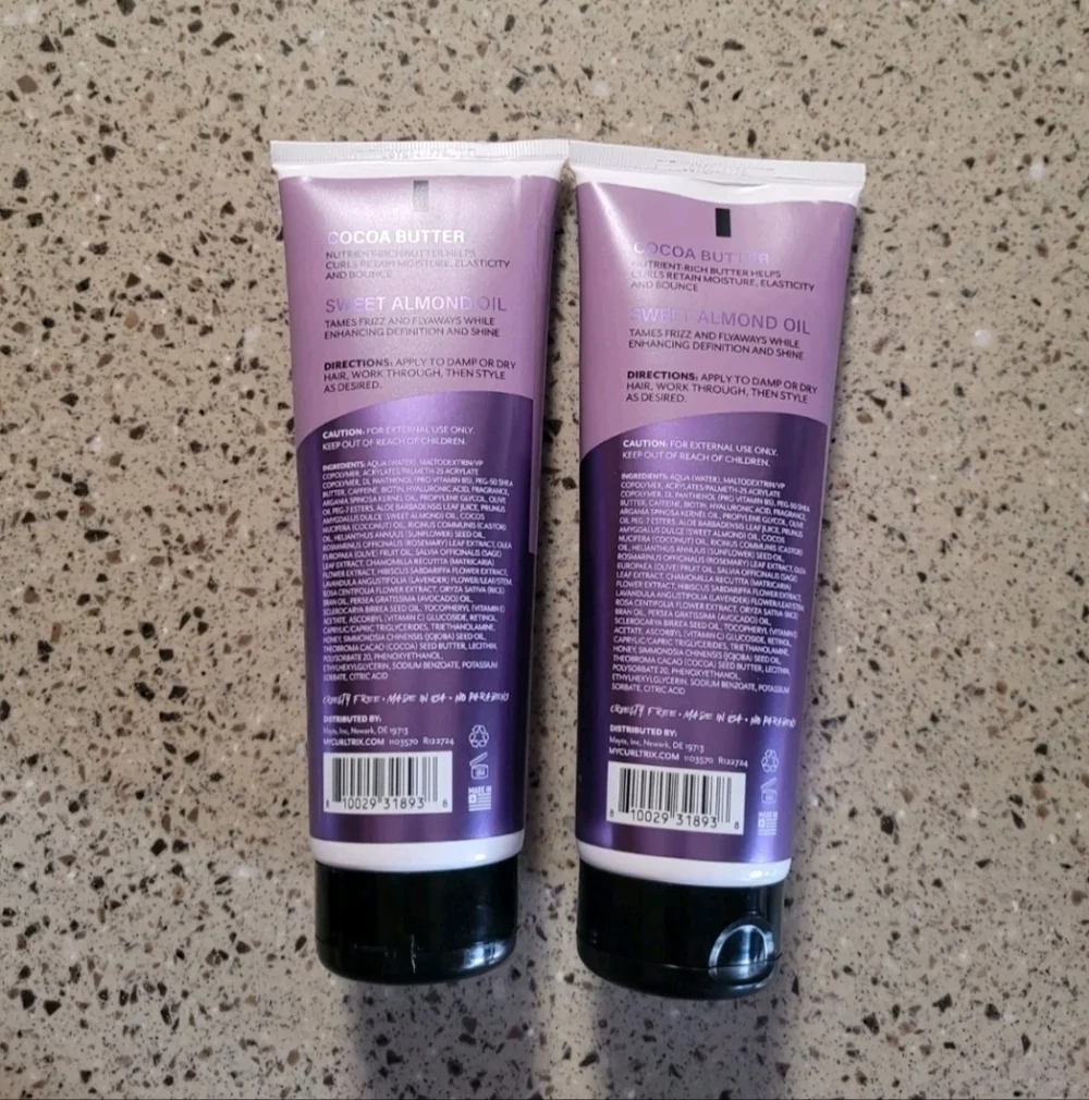 2 CURLTRIX What A Curl Wants Curl Shaping Jelly Crunch Free 8oz Ea SEALED HTF